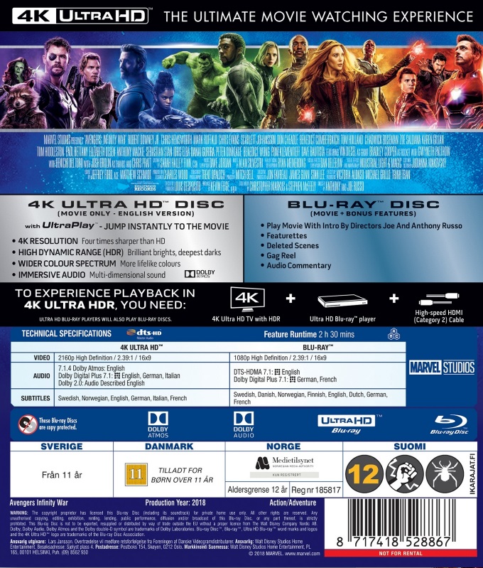 Infinity war full discount movie in english